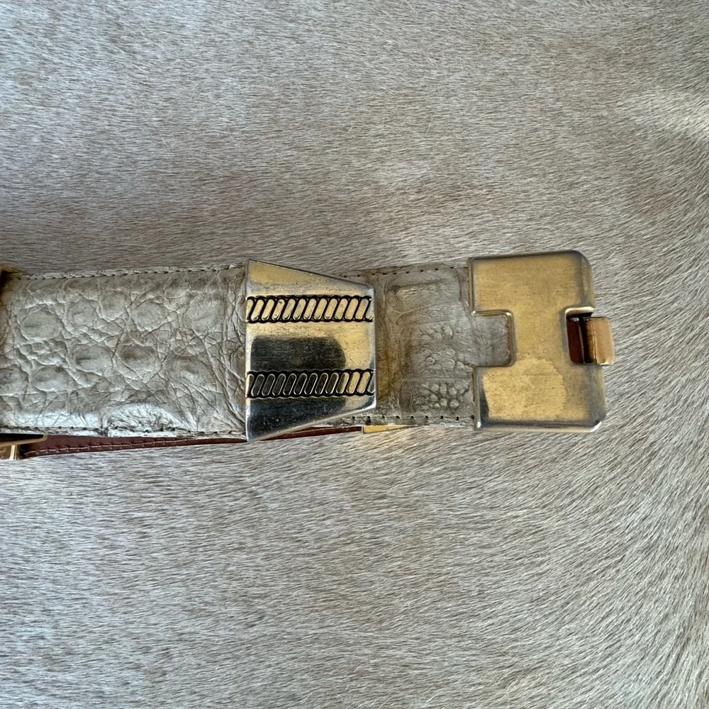 Dos de oro crocodile belt- duuuude- vintage - Picture 15 of 16